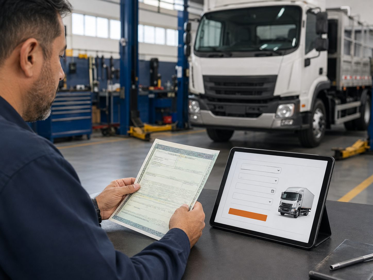 Vehicle owner using vehicle details to search for compatible parts